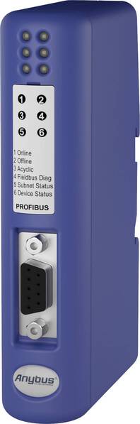 Anybus AB7312 CAN/Profibus CAN Umsetzer CAN Bus, USB, Sub-D9 galvanisch getrennt 24 V/DC 1 St.