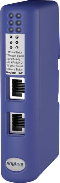 Anybus AB7319 CAN/Modbus-TCP CAN Umsetzer CAN Bus, USB, Sub-D9 galvanisch getrennt, Ethernet 24 V/DC 1 St.