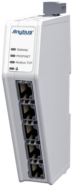 Anybus ABC4017 Schnittstellen-Wandler Modbus-TCP, Profinet, Gateway, Industrial Ethernet 24 V/DC 1 St.