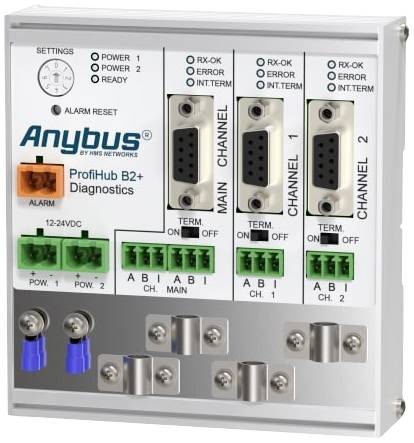 Repeater Anybus ProfiHub B2+R Betriebsspannung: 12 V/DC