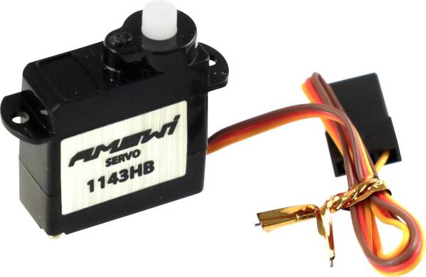 Amewi Micro-Servo AMXRacing 1143HB Analog Analog-Servo Getriebe-Material: Kunststoff