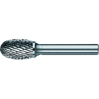 FORMAT - Frässtift HM Tropfenform 1220 C Schaft-ø6mm, ø12 x 20mm