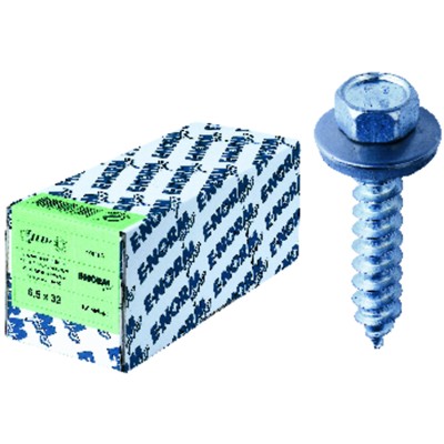 E-NORMpro - Fassadenschrauben Edelstahl A2 6,5 x 45 S16 HP