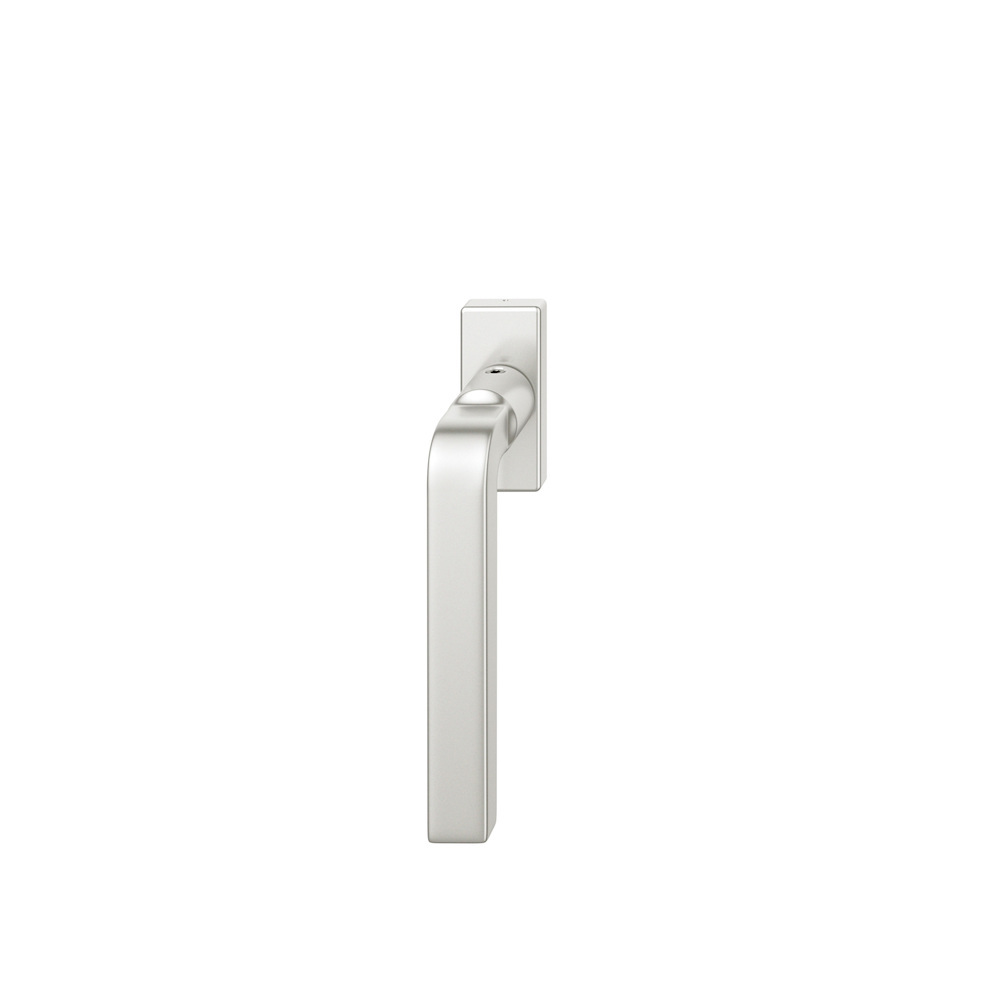 FSB Fenstergriff 34 1004, eckige schmale Ros., Aluminium