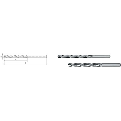 ELMAG - HSS-Spiralbohrer DIN 340 ø8,5mm lang