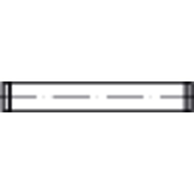 NOBRAND - Zylinderstift, ungehärtet ISO 2338 Automatenstahl blank ø16 m6 x 28mm