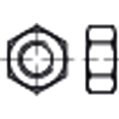 NOBRAND - Sechskantmuttern, ISO-Typ 1, ISO 4032 Stahl 8 blank M7