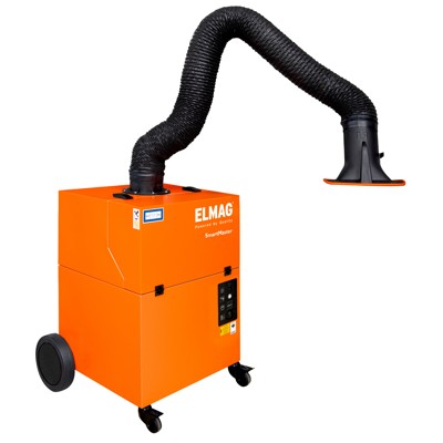 ELMAG - Absauganlage, fahrbar, Smart-Master H13 AT-Edition, Absaugarm ø150mm/3m Schlauch