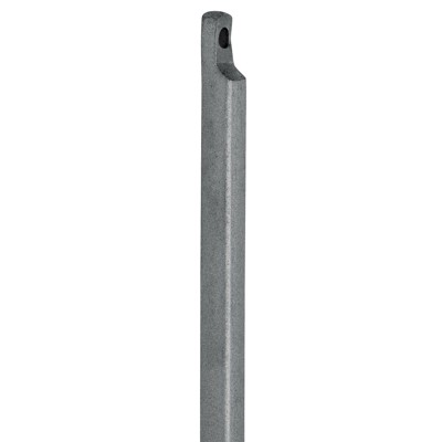 DENI® - Treibriegelstange 4116,einseitig ausgeklingt,16x1.000mm,gelb chromat.