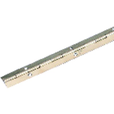 Pickhardt & Gerlach - Möbel-Stangenscharnier,B 32mm,L 3500mm, Stahl messingfarben vermessingt
