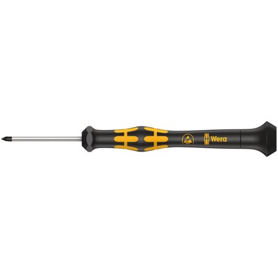 Wera® - 1572 ESD Kraftform Micro Schraubendreher für Microstix-Schrauben, 00 x 40mm