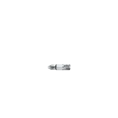 Wiha® - Bit Kreuzschlitz Phillips® 7011 Z DIN ISO 1173 C 6,3 1/4" PH2x25mm