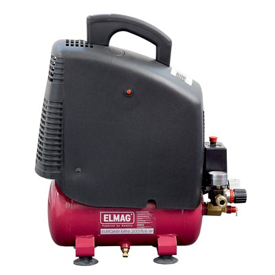 ELMAG - Kompressor EUROAIR MINI 200/8/6 W - SET-AKTION