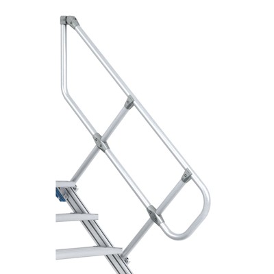 ZARGES - Handlauf 9 Stufen Treppe 45° ALU H senk. 1930mm