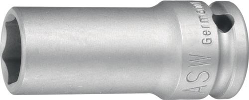ASW Kraftschraubersteckschlüsseleinsatz 740 L 3/4 Zoll 6KT SW 19mm L.95mm ASW