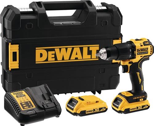 DEWALT Akku-Schlagbohrschrauber DCD709D2T 18V 2Ah 1,5-13mm DEWALT