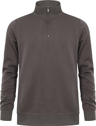PROMODORO Sweatshirt Troyer Side Pocket Gr.XL charcoal PROMODORO
