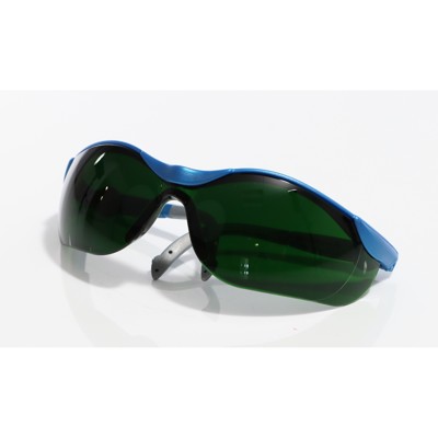 ELMAG - Schutzbrille Welding DIN 5 blau/grau, Schutzstufe 5