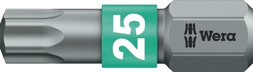 WERA Bit 867/1 BTZ 1/4 Zoll T 15 L.25mm BiTorsion,zähh.WERA