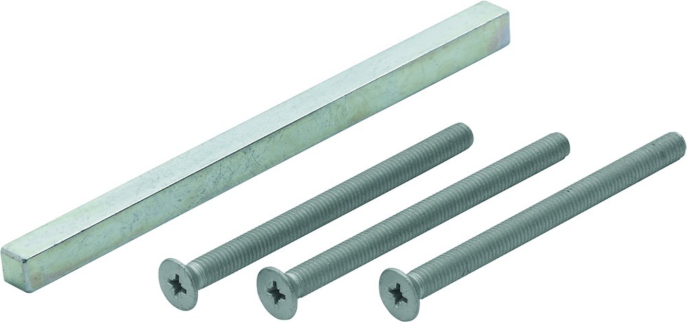 HOPPE® Befestigungsset für Profiltür Schutz-Türgriffgarnituren ES1 (Griff/Griff), sichtbar, VK 8 mm, 11686212