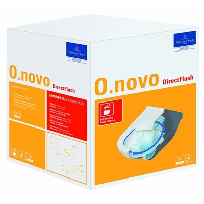 Villeroy & Boch - Combi-Pack O.novo 5660HR Oval Weiß