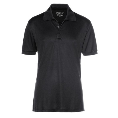 4Protect® - UV-Schutz-Poloshirt MADISON, schwarz, Größe L