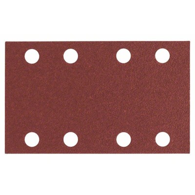 Bosch - Schleifblatt C430 für Schwingschleifer 10er-Pack 8 Löcher 80x133mm Körnung 120