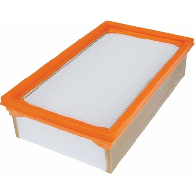 Bosch - Flache Plisseefilter H-Klasse (HEPA), PTFE, passend zu: GAS 35 H AFC