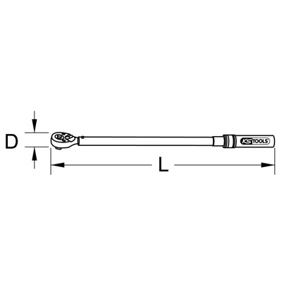 KSTOOLS® - 1/4" Industrie Drehmomentschlüssel,umschaltbar, 3-15N·m