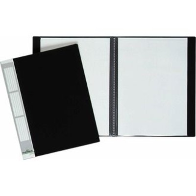DURABLE - Sichtbuch Duralook, A4, 25mm, schwarz, 242401, für 40 Sichthüllen