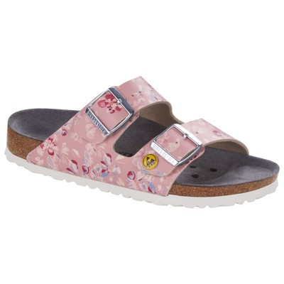 BIRKENSTOCK® - ESD-Sandale Arizona, Größe 40, Flower Field Rose, schmal