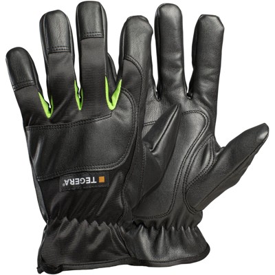 TEGERA® - Montagehandschuhe TEGERA 516, Kat. II, grün/schwarz, Gr. 6