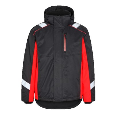 Engel - Cargo Winterjacke 1871-354, Schwarz/Rot, Größe 2XL