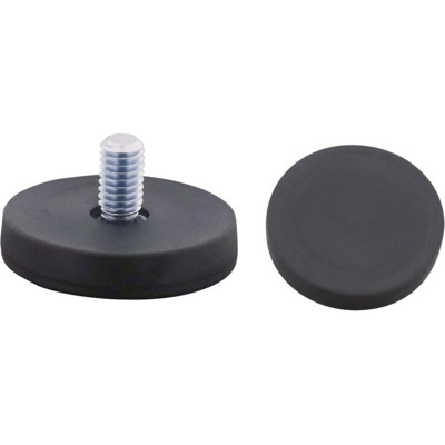 FORMAT - Flachgreifer-Magnet mit Stift M6/Gummi 43mm