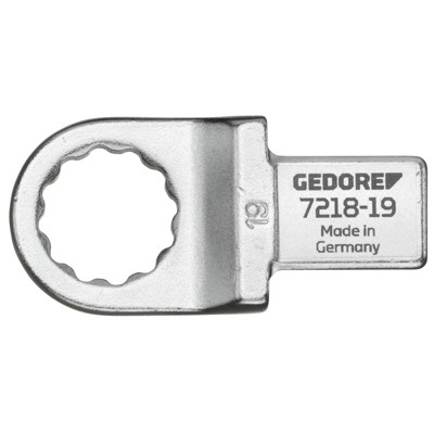 GEDORE - Einsteck-Ringschlüssel 32mm 14x18mm Vierkant
