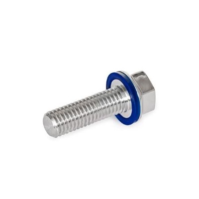 Ganter Norm® - 1581-M8-30-PL-H Edelstahl-Schrauben, Hygienic Design, niedriger Kopf