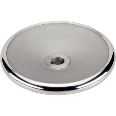 HALDER - Scheibenhandräder, DIN 3670/ohne Stahlbuchse, Form N, mit Nabennut