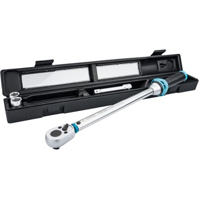 HAZET - HAZET Drehmoment-Werkzeug Satz 5122-3CT/4 ∙ Nm min-max: 40 – 200 Nm ∙ Toleranz: 3% ∙ Vierkant 12,5 mm (1/2 Zoll) ∙ 17 ∙ 19 ∙ Anzahl Werkzeuge: 4