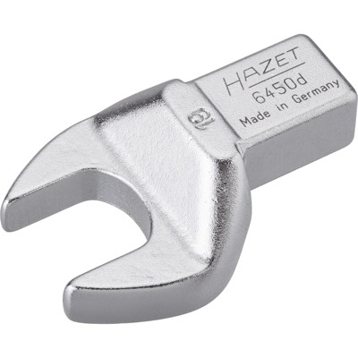 HAZET - Einsteck-Maulschlüssel 6450D-19, Vierkant 14 x 18mm, für Sechskant 19mm