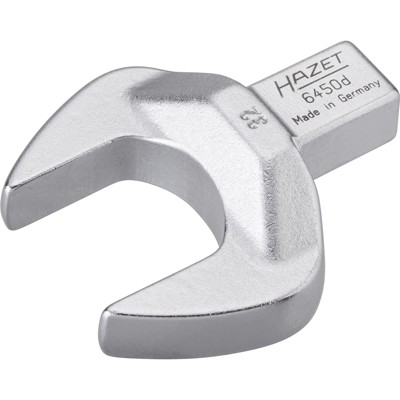 HAZET - Einsteck-Maulschlüssel 6450D-32, Vierkant 14 x 18mm, für Sechskant SW 32mm