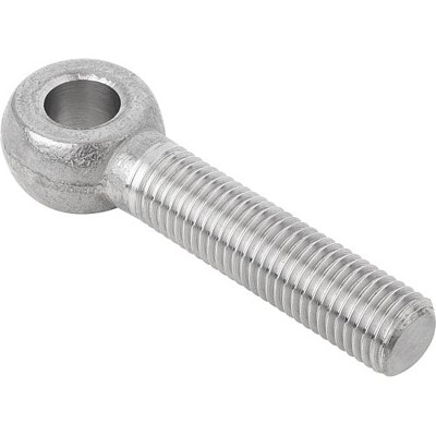 KIPP - AUGENSCHRAUBE MIT LANGEM GEWINDE DIN444, FORM:B, M16, L=140, EDELSTAHL A2 1.4305 BLANK