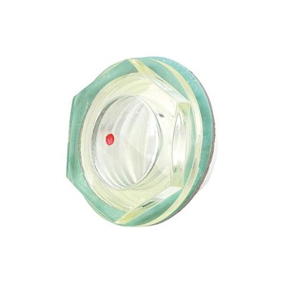 KIPP - ÖLSCHAUGLAS D1=M18X1,5, D=25,5, FORM:B MIT REFLEKTOR, THERMOPLAST