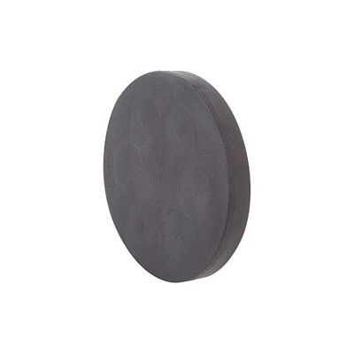KIPP - MAGNET FLACHGREIFER M06 NDFEB, RUND, KOMP:GUMMI, SCHWARZ, D=43