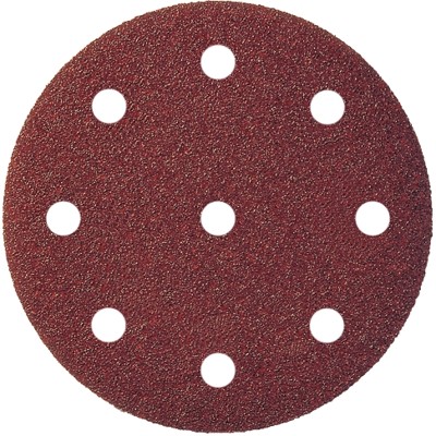 KLINGSPOR - Schleifpapier-Scheibe PS 22 K Klett, 125mm Korn 180 Loch GLS27, 50 Stück