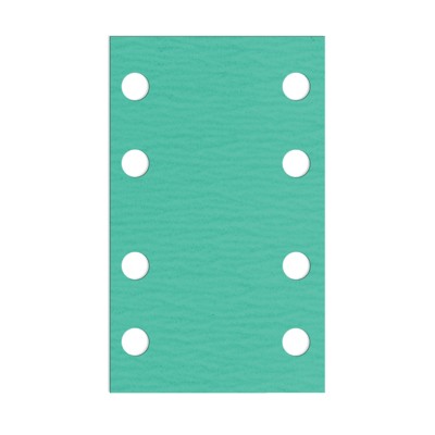 KLINGSPOR - Schleifpapier-Streifen PS 77 CK Klett, 80 x 133mm Korn 80 Loch GL18, 100 Stück