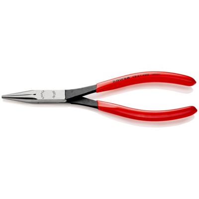 KNIPEX® - Montierzange 28 21 200 flachrund, spitz zulauf. poliert kstüberz. 200mm