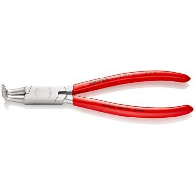 KNIPEX® - Innen-Sicherungsringzange 44 23 J21 abgewinkeltverchromt kstüberz. 19-60mm