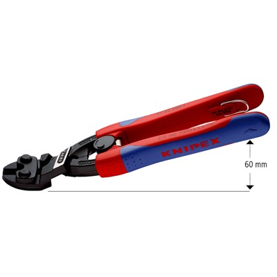 KNIPEX® - Kompakt-Bolzens. CoBolt® 71 22 200 T schw.atramt. MehrKompakt m. Öse 200mm