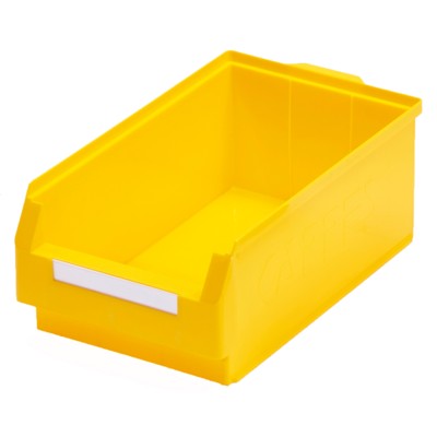 Kappes - RasterPlan Lagersichtkasten Größe 2 gelb, 500 x 300 x 200mm
