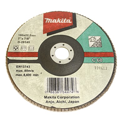 Makita® - Fächerschleifscheibe 180mm C40F D-28139